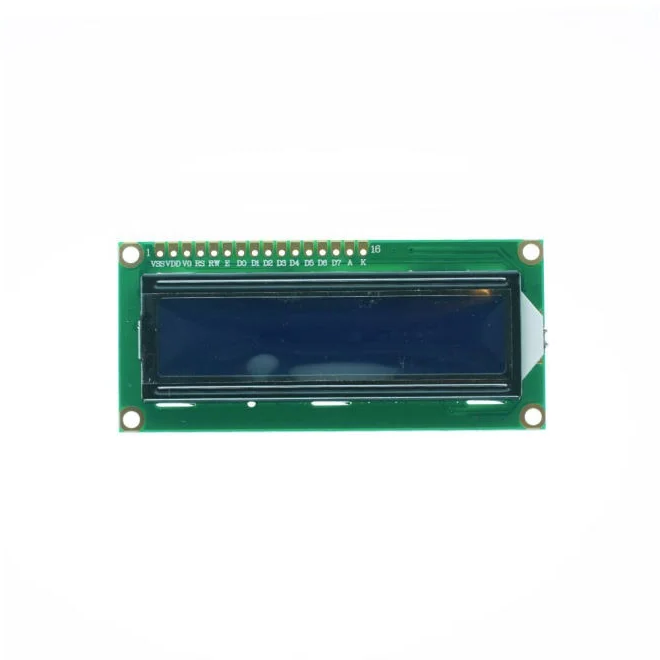 2x16 LCD Ekran - Mavi Üzerine Beyaz