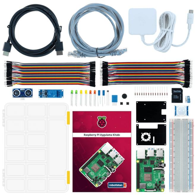 Raspberry Pi 4 2GB Süper Başlangıç Seti