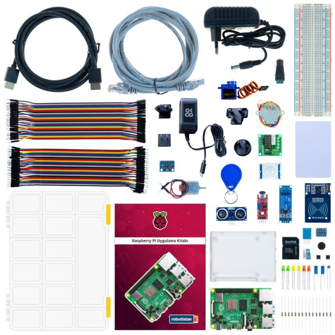Raspberry Pi 4 8GB Proje Seti