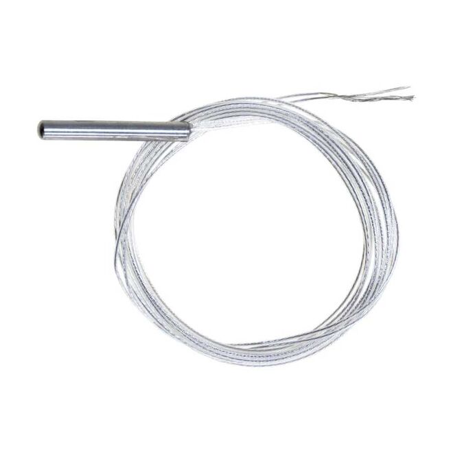 PT100 Platinum Dirençli Sıcaklık Sensörü - Sıcaklık Probu - 1 Metre Kablolu