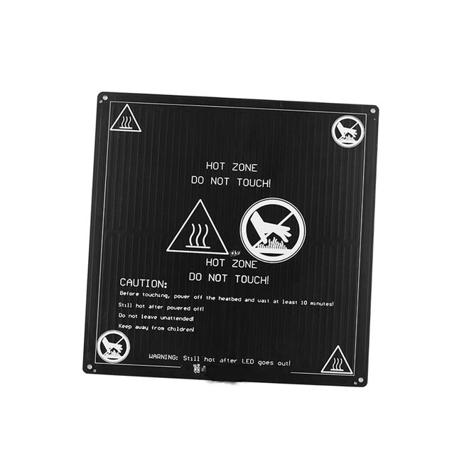 MK3 Alüminyum Baskı Yatağı - 220x220x3mm - 12V Heatbed