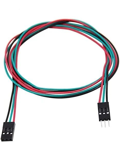 3 Pin Erkek-Dişi Jumper Kablo 70cm